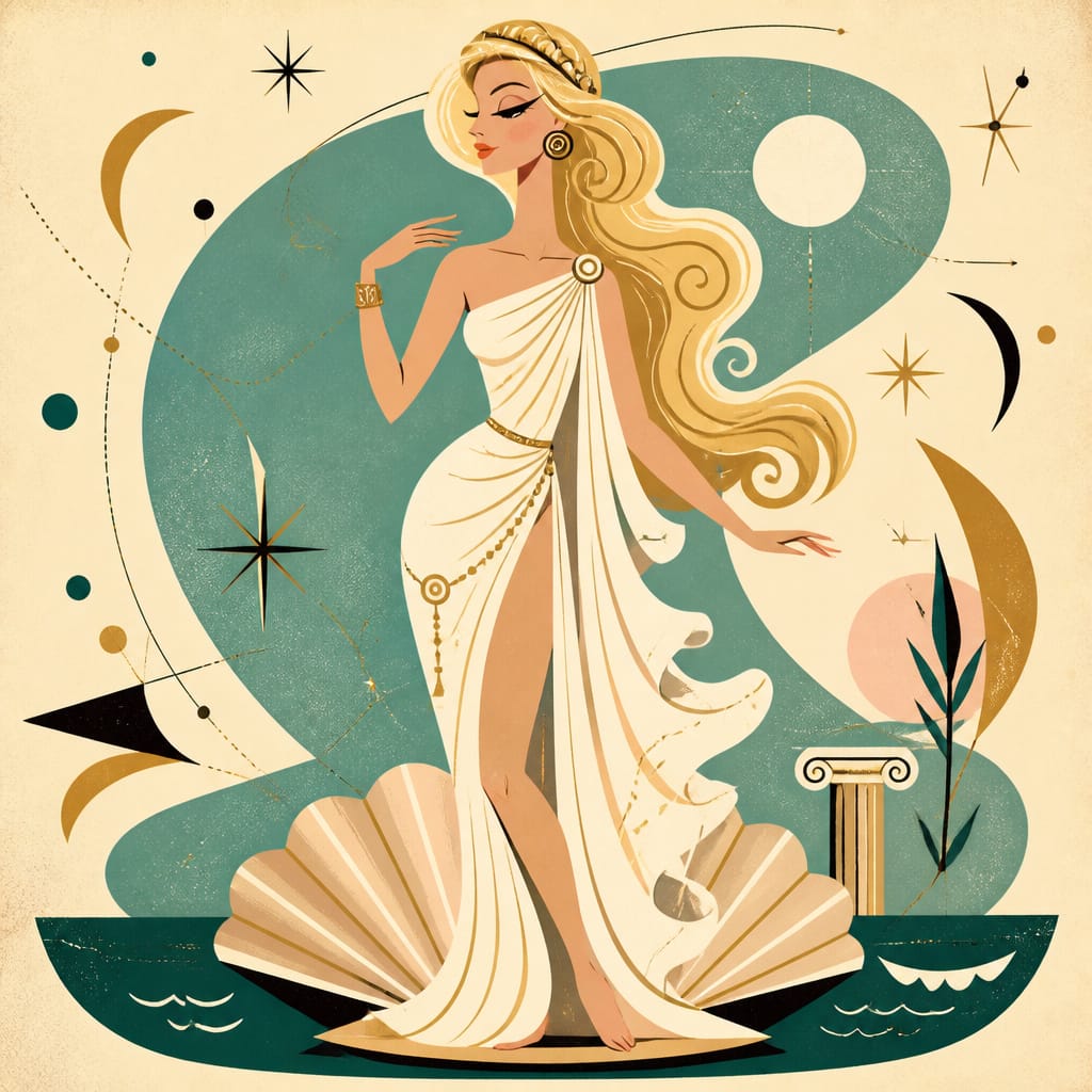 Devotional panel for the Greek goddess Aphrodite